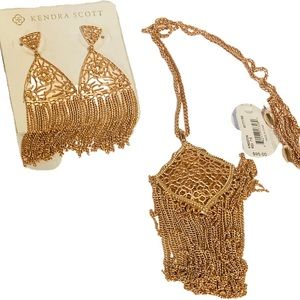 Kendra Scott Rose Gold Kingston Jewelry Set